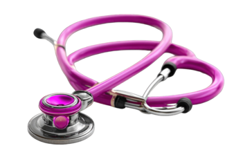 Pink medical stethoscope (1)
