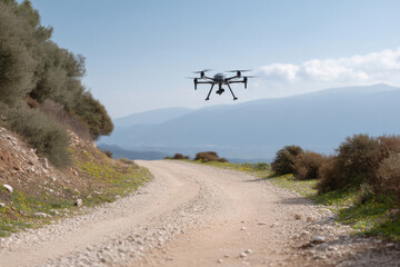 advanced tactical drones equipped with artificial intelligence monitor border autonomously