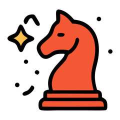  competitive advantage Icon, Filled Line style icon vector illustration, Suitable for website, mobile app, print, presentation, infographic and any other project.