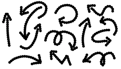 Gardinen Pop Art Arrow Doodle Icon Cute Pop Art Element Hand Draw  © melisa