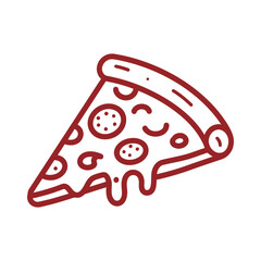 pizza slice vector