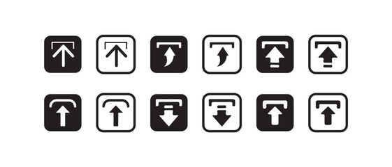 Download icon set, Download files icons vector,  Download button Collection, simple download icon isolated on white background, Vector lllustration EPS 10.