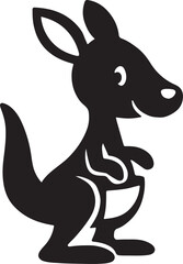kangaroo vector illustration