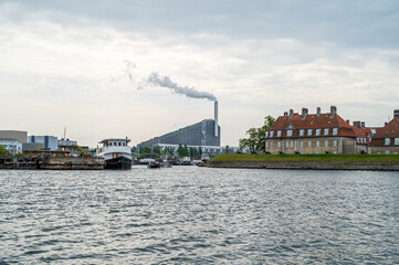 Fototapeta premium Die Müllverbrennungsanlage von Kopenhagen