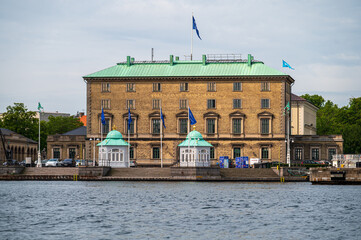 Naklejka premium Das Gebäude der Pensionskasse von Kopenhagen