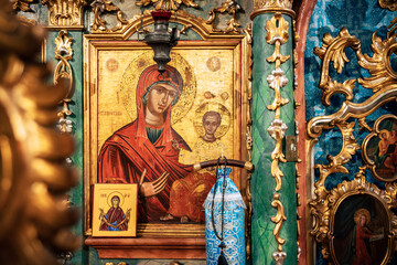 Serbian Orthodox Church Interior and Exterior in Komarom, Komarno, Slovakia