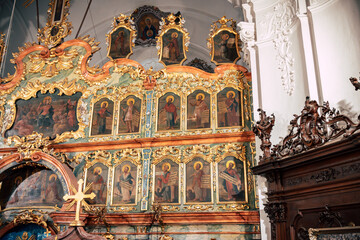  Serbian Orthodox Church Interior and Exterior in Komarom, Komarno, Slovakia