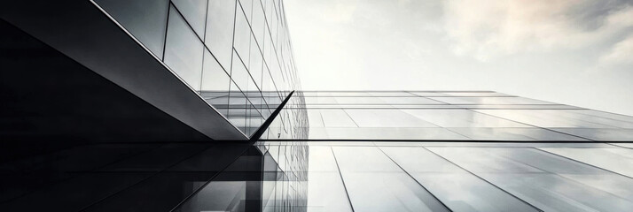 Geometry and perspective of modern architecture