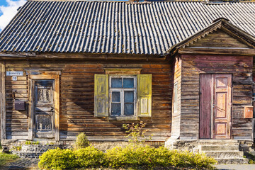 Old House in the City Center of Vilnius, Lithuania