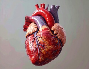 3D anatomical heart model