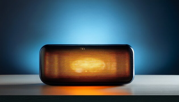 echo smart speaker with led light