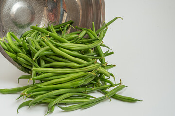 green beans in a bowl