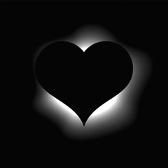 Heart illuminate light frame