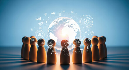 Global Business Network Connecting People and Resources Through Technology for International Trade and Economic Growth in a Connected World