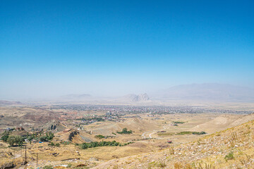 The scenic view of the Ishak Pasha Palace (Turkish: İshak Paşa Sarayı) is a semi-ruined palace and administrative complex situated in the Doğubeyazıt district of Ağrı, Turkey.