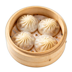 Bamboo Brilliance: Tempting Display of Savory Soup Dumplings