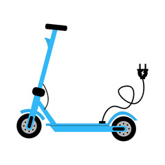 Electric Scooter Icon, Simple Icon Vector Design, best used for presentation, application, web and banner