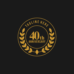 anniversary logo design, celebrating, commemorative logo, anniversary, birthday, party, thanksgiving, celebration, vector, badge, vintage, congratulations, greeting, invitation, certificate, template