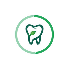 Oral Health Tooth Symbol Vector