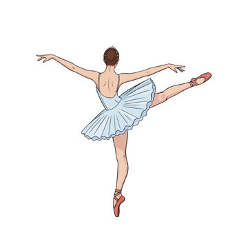 ballet dancer in tutu