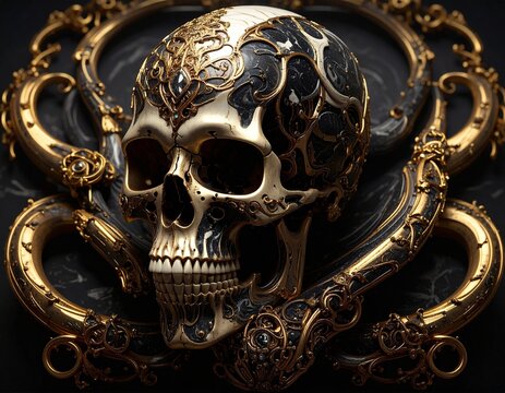 carved skulls 888