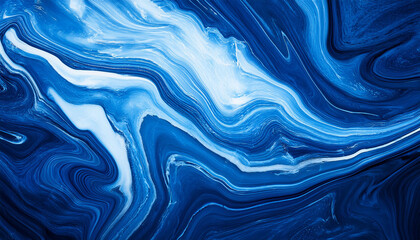 Obraz premium Abstract Light Electric Blue Luxury Marble Texture Premium Background