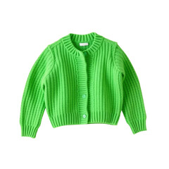 Fototapeta premium green sweater with transparent background PNG and JPEG image