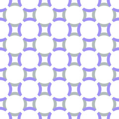 Seamless geometric pattern of concave squares