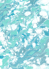 Beau motif marbré chatoyant. Fond abstrait. Texture marbrée colorée. Idéal pour les présentations, les arrière-plans, l'art et la mode.