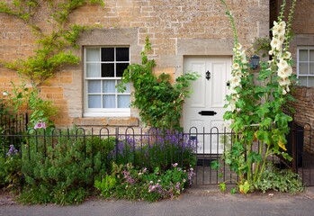 Cottage at Lower Slaughter, Cotswolds, Gloucestershire, England