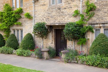 Cottage at Lower Slaughter, Cotswolds, Gloucestershire, England
