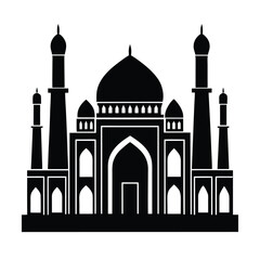 Samarkand Historic Mosques Architecture Silhouette