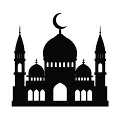 Cordoba Mosque Historic Islamic Landmark Silhouette