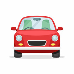 Obraz premium Rotes Auto