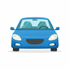 Fototapeta premium Blaues Auto