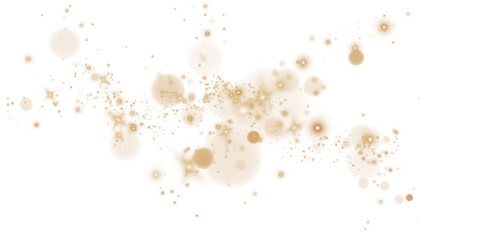 Bokeh light lights effect background. Christmas background of shining dust. Christmas glowing gold bokeh confetti and spark overlay texture for your design.  © Liubov