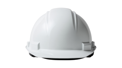 white safety helmet