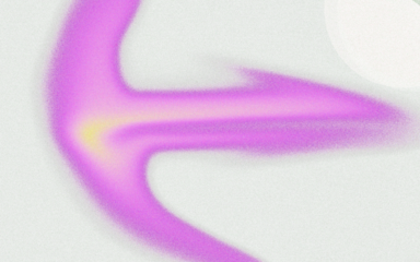 Abstract, vibrant purple and green graphic design.  