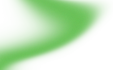 Abstract lime green shape, textured edges