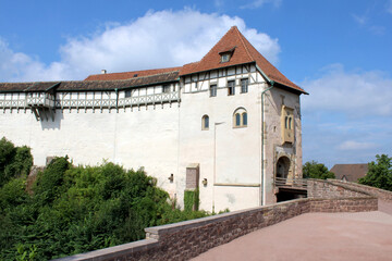 Ansicht der Wartburg oberhalb der Lutherstadt Eisenach_02