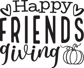Happy Friends giving