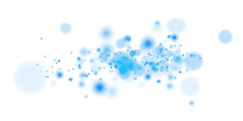 Shiny Blue Bokeh Christmas Background for Festive Holiday Events, New Year Party, Glamour and Celebration Design