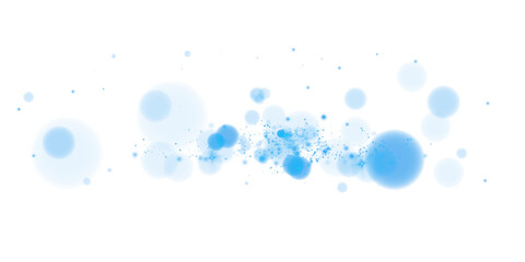 Glowing Blue Sparkle and Shine Wallpaper with Bokeh Texture Luxury Holiday, Disco and Sylvester Light Effects