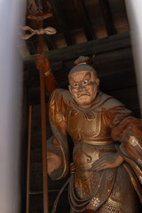 Tochoji Temple（東長寺）仁王像 金剛力士像 阿形 福岡博多 空海 弘法大師の寺