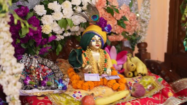 Laddu Gopal Janmashtami Darshan &ndash; Baby Krishna Deity Worship and Celebration