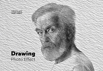 Realistic Drawing Photo Effect