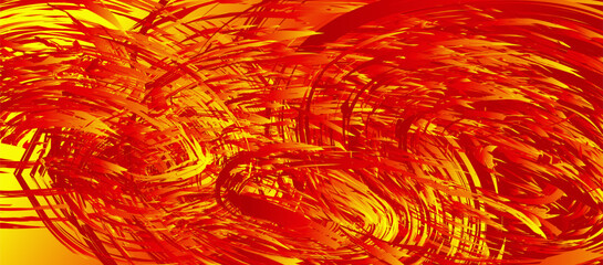 abstract background with fire.