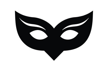 masks vector icon silhouette