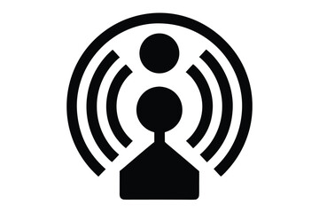 reconnect vector icon silhouette