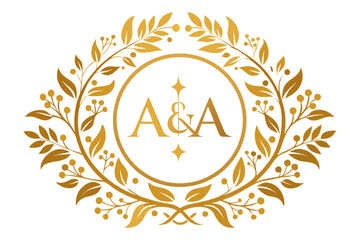 A set of elegant watercolor floral monogram logo designs featuring hand-painted botanical wreaths, pastel roses, peonies, and delicate greenery. Perfect for wedding invitations, luxury branding, femin